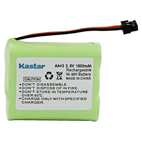 라디오 판잣집을위한 Kastar 무선 전화기 배터리 교체 23-193 23-895 43681, 상세내용참조, 상세내용참조