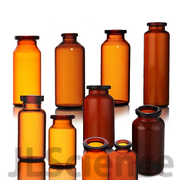 [JLS] 갈색 미니유리병 갈색주사약병, 30㎖ (30 x 75)-3개