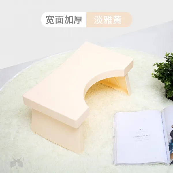 하 나 풋스툴 쪼그리고 앉다 구덩이 발을 디디다 밟다 똥을누다 돕다, 담아한  엘로 21cm 품질 이지 타