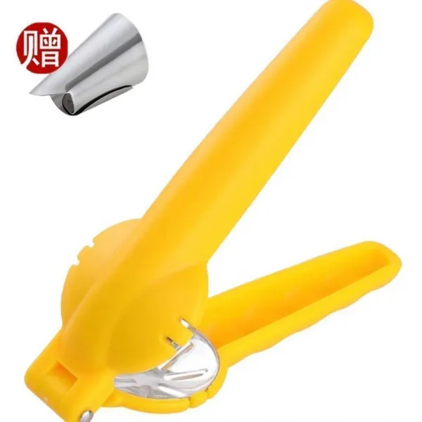 공작용가위 밤나무 껍질을벗기다 자르는 신기 까기 개구기 헤집다 생판율집게 도구 열다 껍데기 칼 2010518813, 엘로우 ABS 비닐 타입 (수집하여