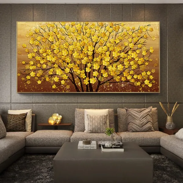 골드 포츈트리 보석십자수 120x50, 120cmx50cm