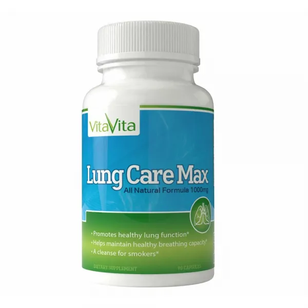 VitaVita 폐건강 인삼 프로폴리스 호얄젤리성분 Lung Care Max Antioxidant 90캡슐, 1개, 1