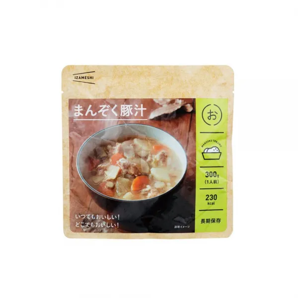イザメシ まんぞく豚汁 이자메시 속편 돼지 고기 된장국, 1