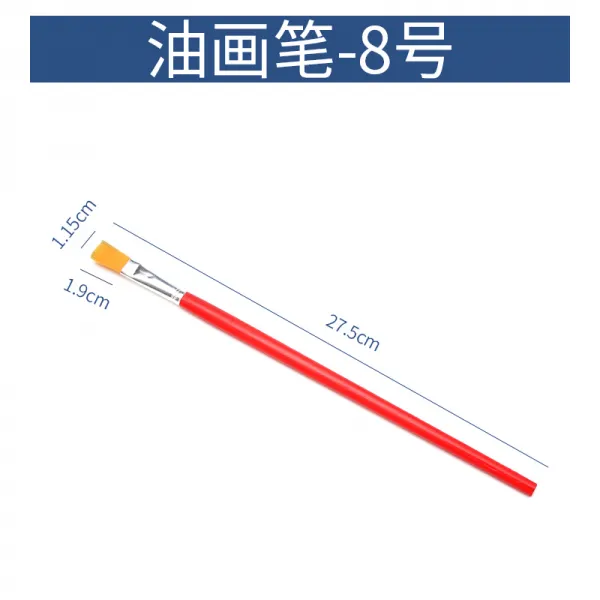 나일론 유화그림 레드 봉물 핑크 수채꽃 붓이 될 있다 옻솔 공업 펜을 배설하여 기름을 보충하다 선을 그리다 원료, 8번 /50 즈
