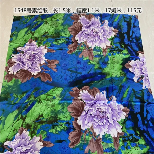 복장 팬시 진짜 견직물 크레이프드신 큰 덩어리 영 천조각 자투리 깔끔한 마감 누에실 72, 1548 번 흰 크레이프 사이즈 그림