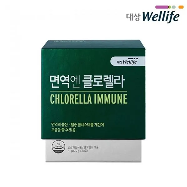 대상웰라이프 면역엔 클로렐라 30포 One Color/Free
