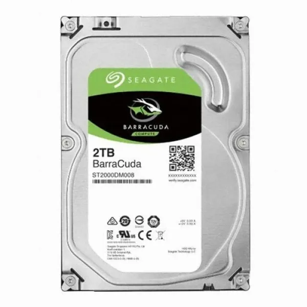씨게이트 바라쿠다 하드디스크 HDD, 2TB, ST2000DM008
