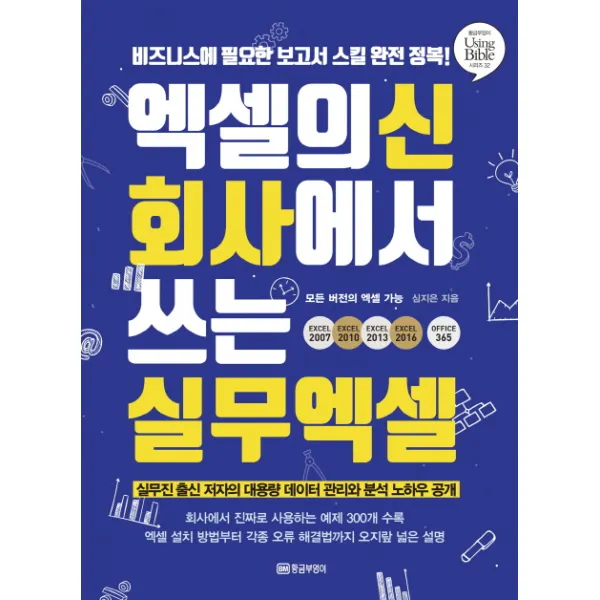 엑셀의신 회사에서 쓰는 실무엑셀:비즈니스에 필요한 보고서 스킬 완전 정복, 황금부엉이