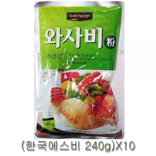사계 한국에스비 와사비 240g X10 고추냉이 /A6018d0 Club:q 화끈한 &dsy S9j/B4 어v 1_ra