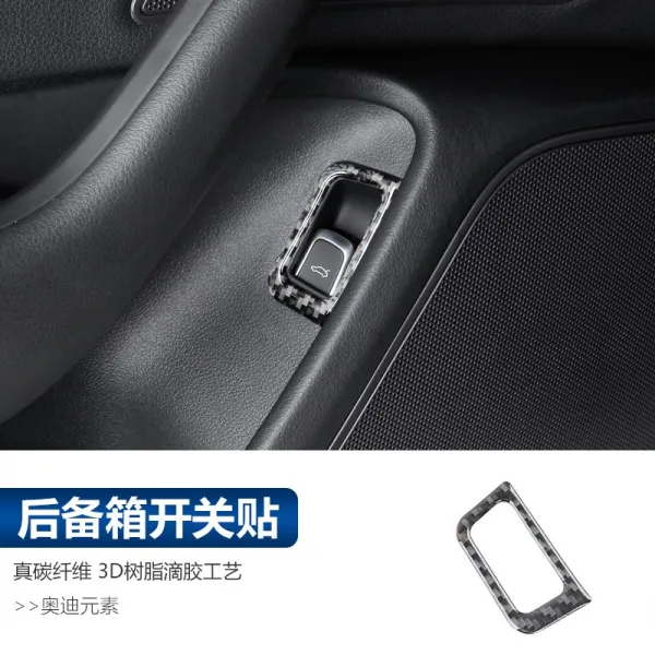 전용 아우디 새롭다 A6la7 내부장식 기어 물컵 센터 콘트롤 패널 원래 부품 트렁크 스위치