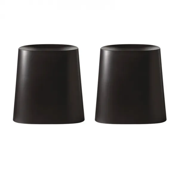 무인양품 MUJI 적층식 스툴 다크 그레이 2개 4549738369462
