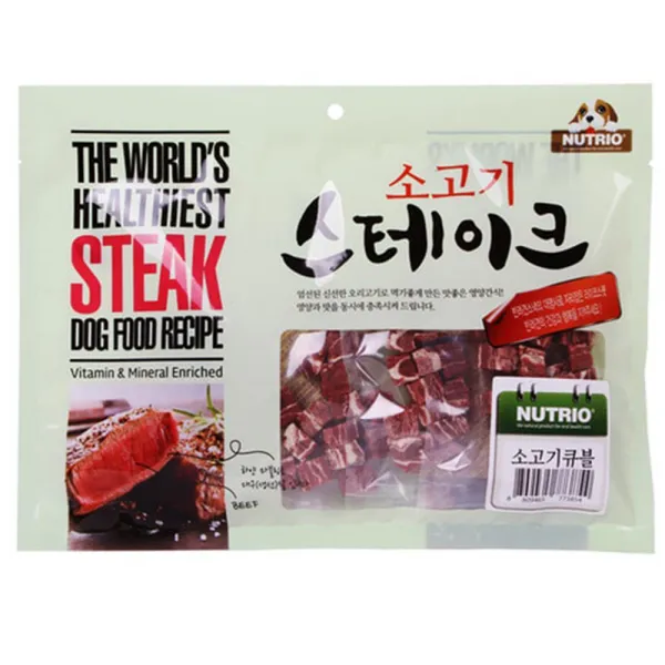 입맛 까다로운 댕댕이 만족 소고기 트릿 애견간식, 1개