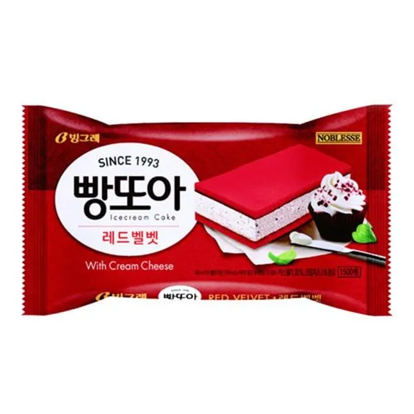 빙그레 빵또아레드벨벳 아이스크림 10개, 국화빵인절미