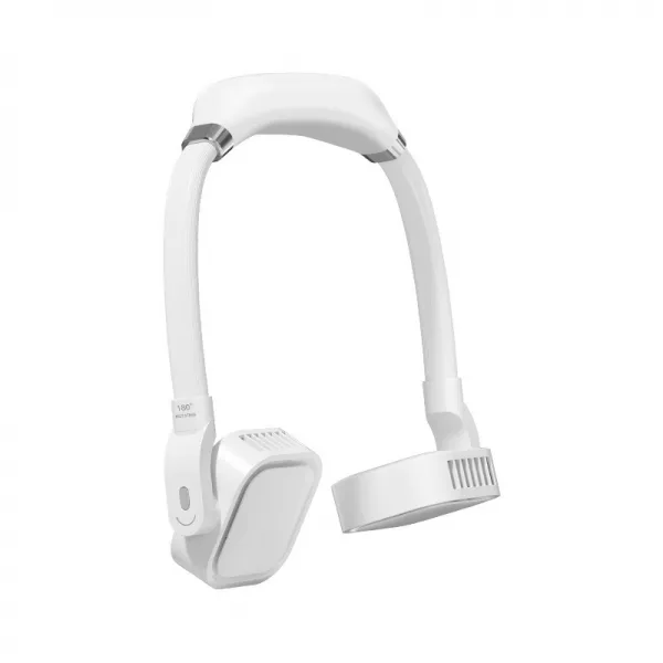 여름 소형선풍기 USB 미니 와이드 소리 없다 소음방지 차량탑재 무엽 강력함 거센바람 x2개, 2000 밀리안, 화이트