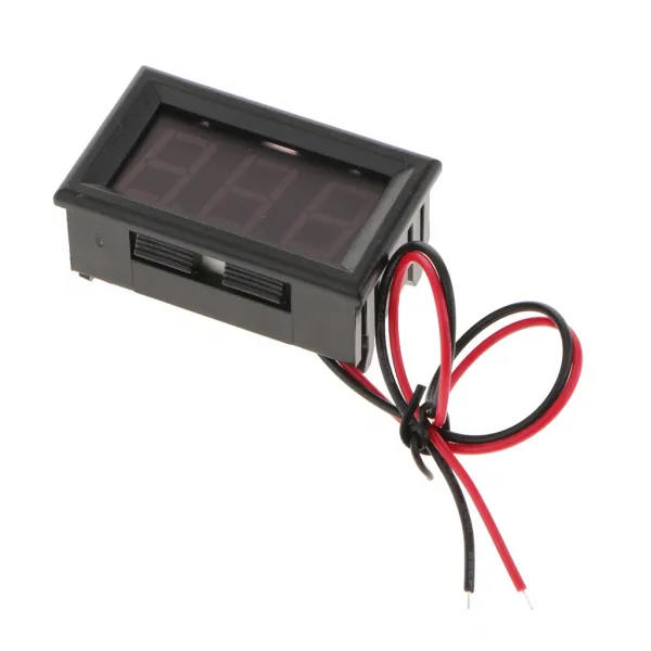 Stk 0.56 "dc 4.5 30v 디지털 전압 전압 측정 게이지 Led 패널 볼트 미터 48x29x22mm 설명 녹색