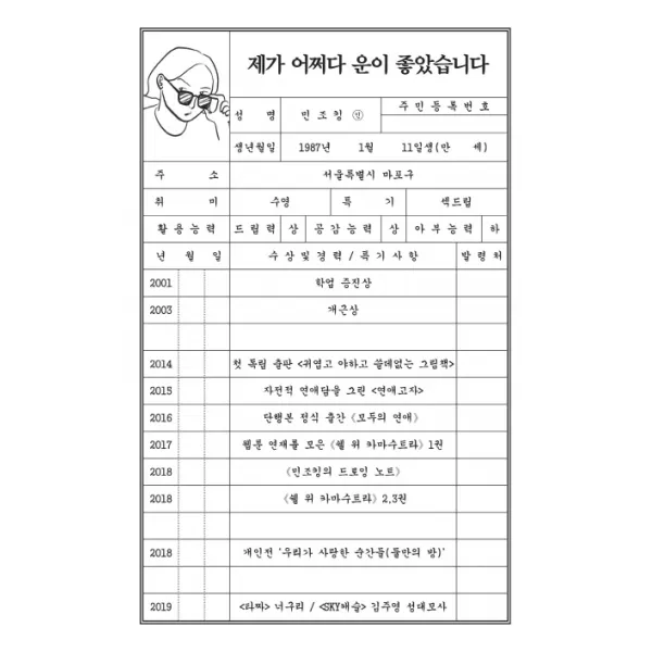 제가 어쩌다 운이 좋았습니다, 팬덤북스