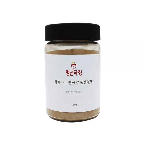 청년곡창 회화나무열매 추출물분말 가루 150g 3개구매시 1개더 1개