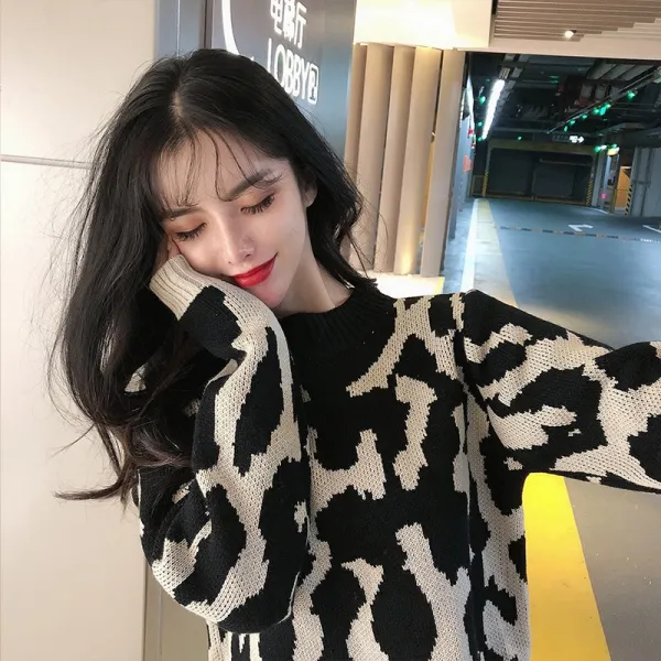 망홍 떨림 음색 추동 루즈핏 아우터 여 이너 탑 두껍게