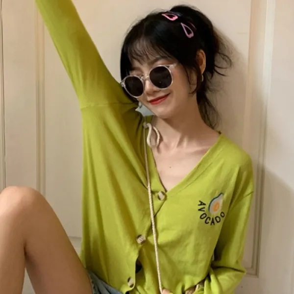  다끌림 국내당일 Jj147 아보카도 가디건