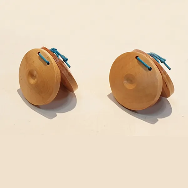 BUZZ 네추럴 우드 캐스터네츠 1쌍 G10-2, 네추럴우드색상