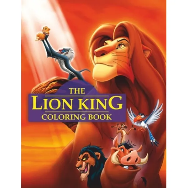 Lion King Coloring Book: Great 47 Illustrations for Kids (2020) Paperback, Independently Published
