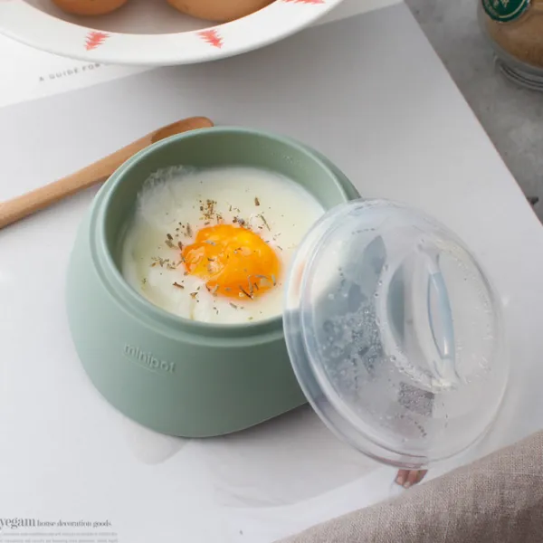 전자렌지계란 반숙 완숙기 계란찜 계란틀, 핑크