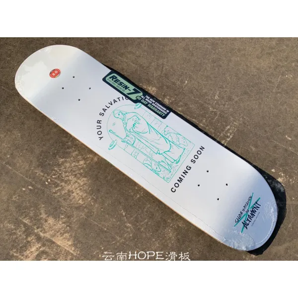 롱보드 SHOX더블날개 스케이트보드 전문 보드판 DSM공장 제작 &Almost동질성, T11-화이트 Altamont화이트 8.0