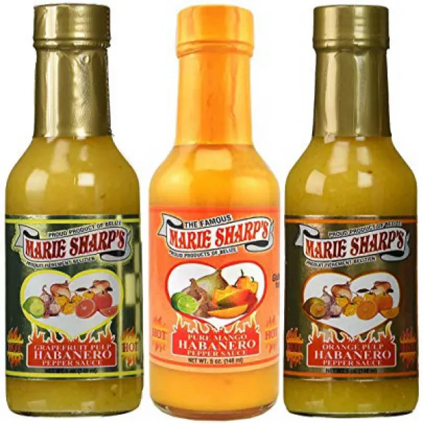 Marie Sharp's Hot Fruity Threesome! 마리 샤프의 화끈한 과일 삼인조!, nullp