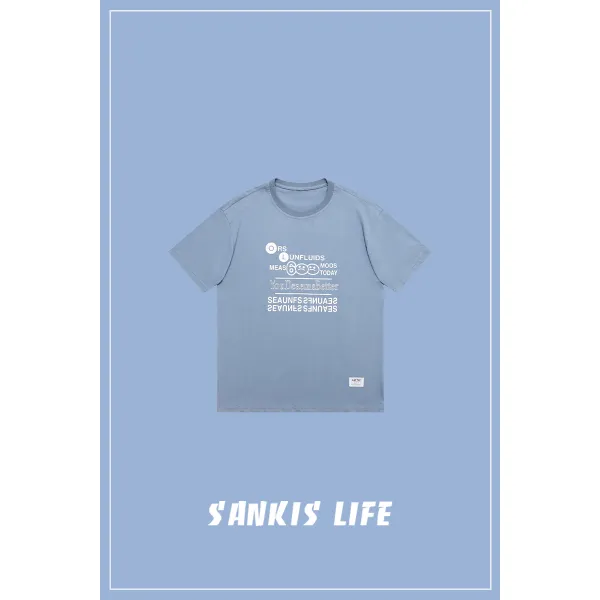 플라워리본 양도함 슬프다 의 보이핏 볼륨 디자인 여름 데일리 심플 캐쥬얼 커플