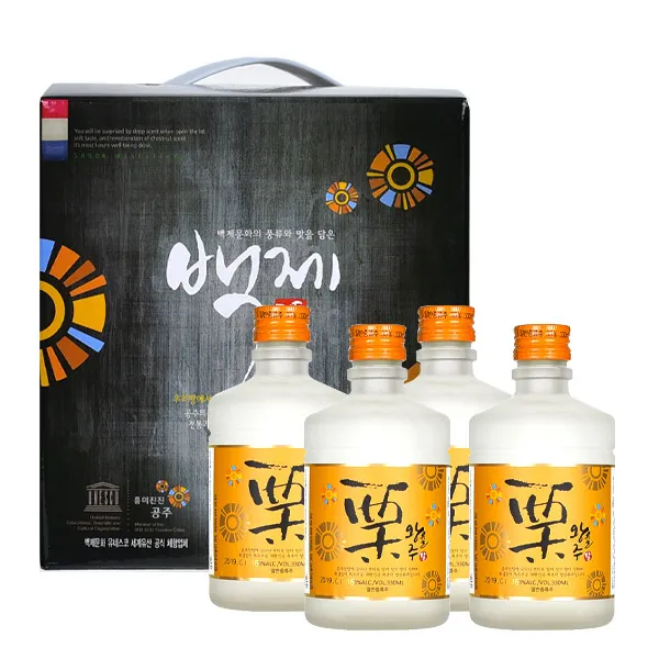 사곡양조원 왕율주 330ml 4병 (Alc.33%), 단품