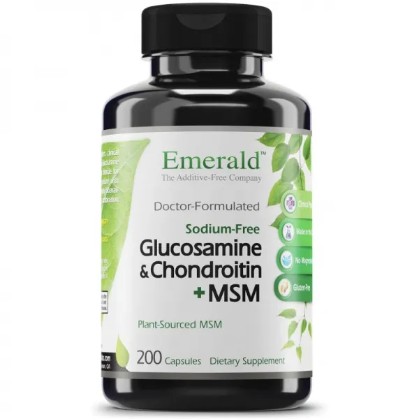 Emerald Labs 글루코사민 콘드로이틴 with MSM-Joint Essentials-전반적인 관절 건강 지원 통증 및 경직, 1