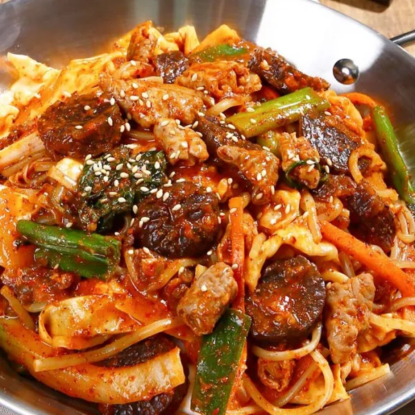 신림동또순이 양념순대곱창볶음 2인분(순대+곱창), 1팩, 1.4kg