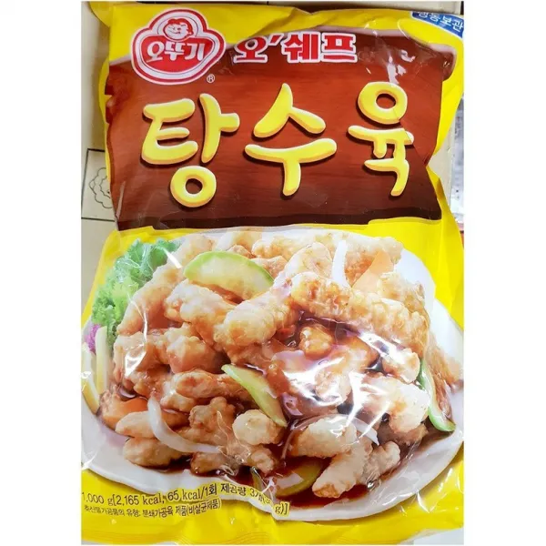 업소용 식당 식자재 요리 재료 오뚜기 탕수육 1kg X8, 1