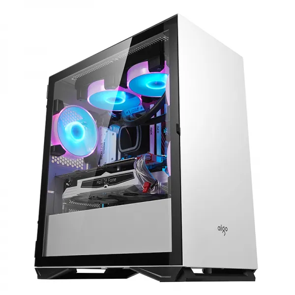 애국자 Yogom2 테이블 컴퓨터 박하 그린 핑크 게임용 워터냉각 옆으로 비치다 미니 Yogom2 화이트 지원되지 않음