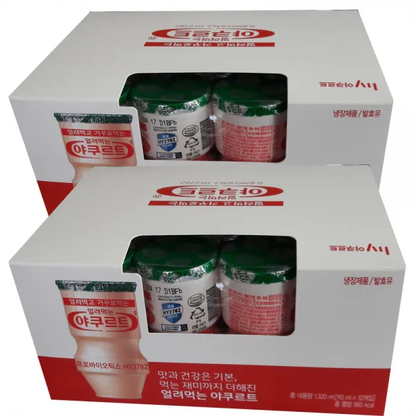 야쿠르트 얼려먹는 야쿠르트110ml X 12입 2팩 아이스포장무료, 24개, 110ml