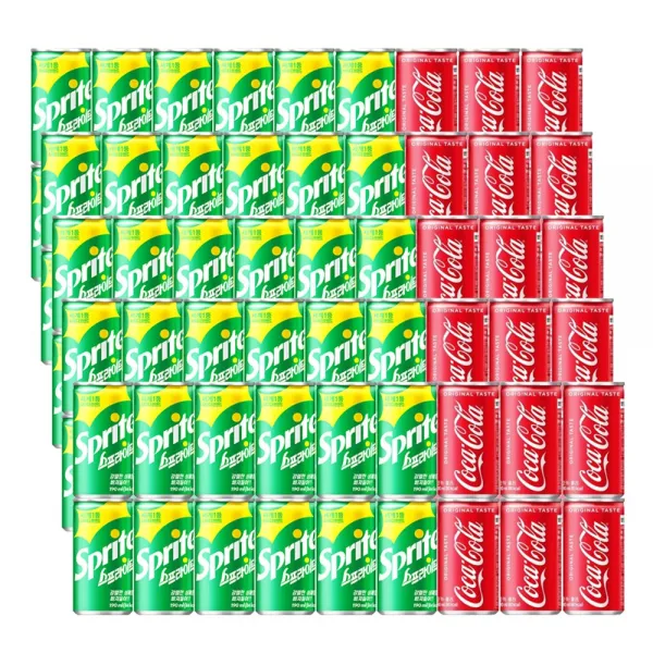 코카콜라 190ml x 30p+스프라이트 60p(유), 90개