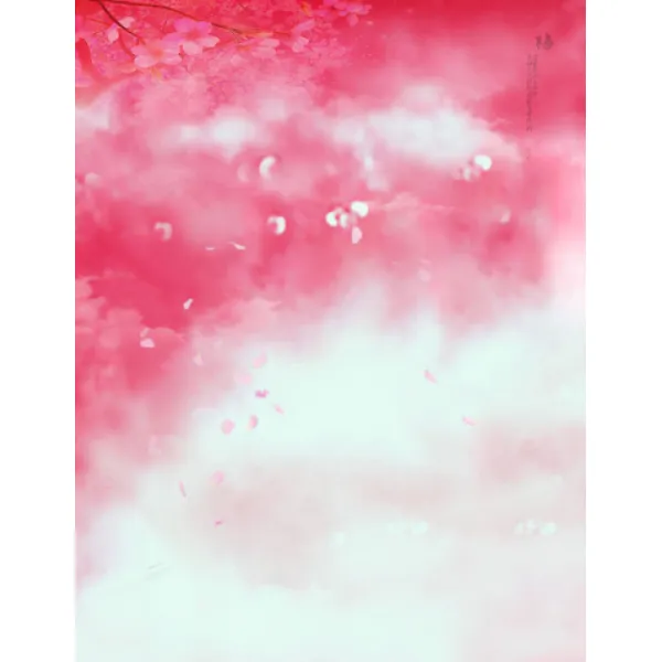 이지커머스 영화관 촬영 고대복장 클래식 배경천 도화원 매화조화꽃 자랑스럽다 그림에 물들이다, 설중 매화조화꽃