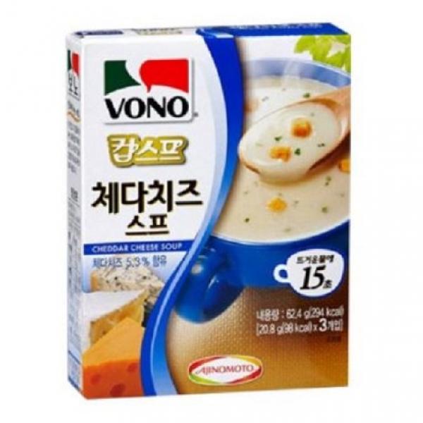 보노 체다치즈 스프 62.4g(3봉입) x 5개, 5개