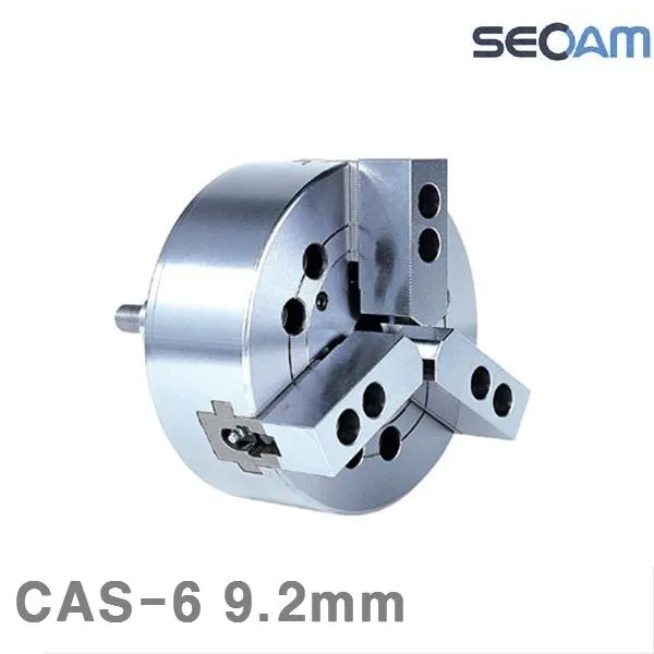 서암기계 3-JAW 고속중실형 파워척 CAS-6 9.2mm 13kg YAS-100 (1EA) 밀링머신 단동척 선반척 선반심압대 인덱스 절삭 초경 공작 공작기계 척