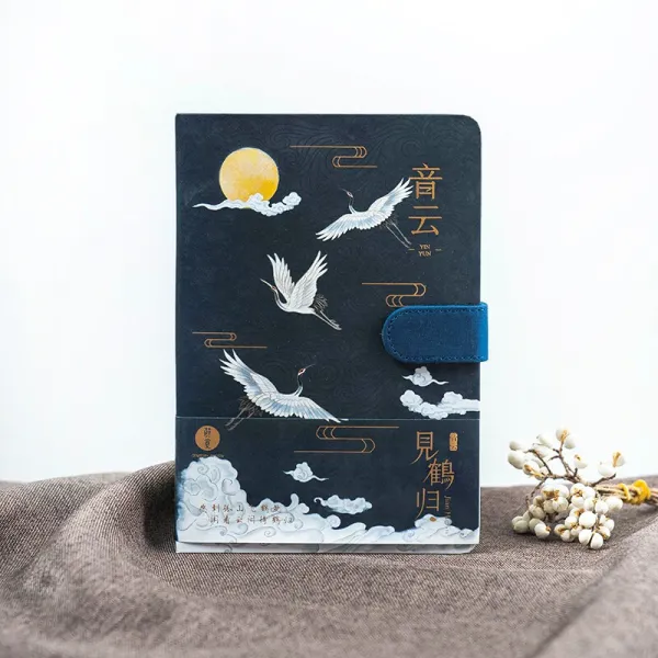 자기 버튼 북 중국 풍 재 고전 소형 산뜻 하 다 고 풍 견 학 귀 자기 버튼 노트 선학 정밀 장정 수첩 수첩 수첩 수첩 수첩 노트 노트 노트 노트 노트 노트 여행 본 일정 계획 모음 클 라 우 드 (자기 버튼 혼합 페이지)