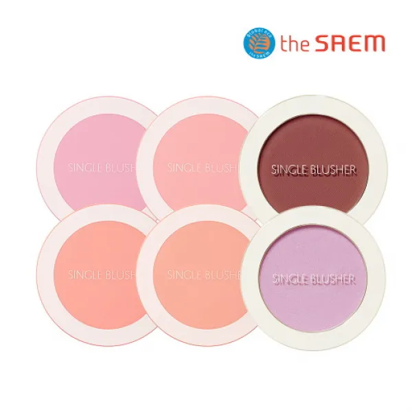 더샘 샘물 싱글 블러셔 5g 택1 선택완료 Cr07 망고 피치