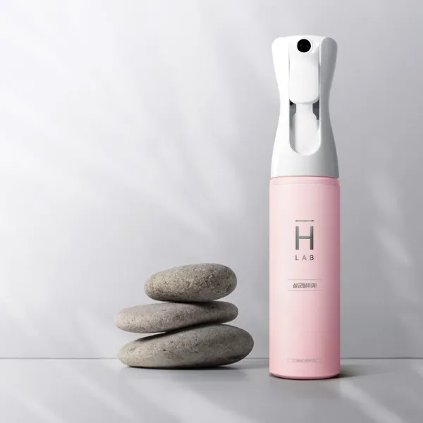 HLAB 강력한 무색 무취 수소수 살균탈취제 고급형 핑크 300ml 1개