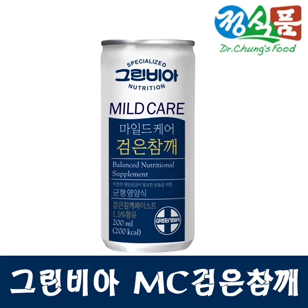 그린비아 마일드케어 검은참깨 200mlx90캔(세트), 200ml, 90개