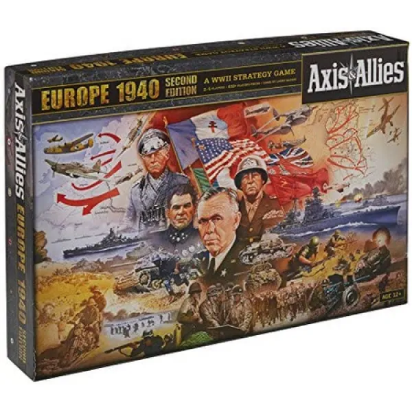 Coast Axis and Allies Europe 1940 2nd Edition Board Game PROD1830002169, 한 가지 색