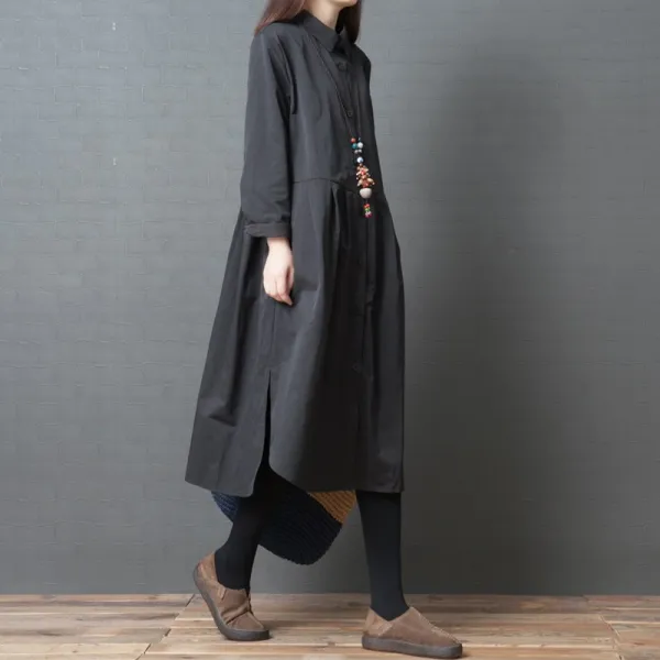 여성 봄 프릴 긴팔 카프스 정장 캐주얼 럭셔리 블라우스 Na03