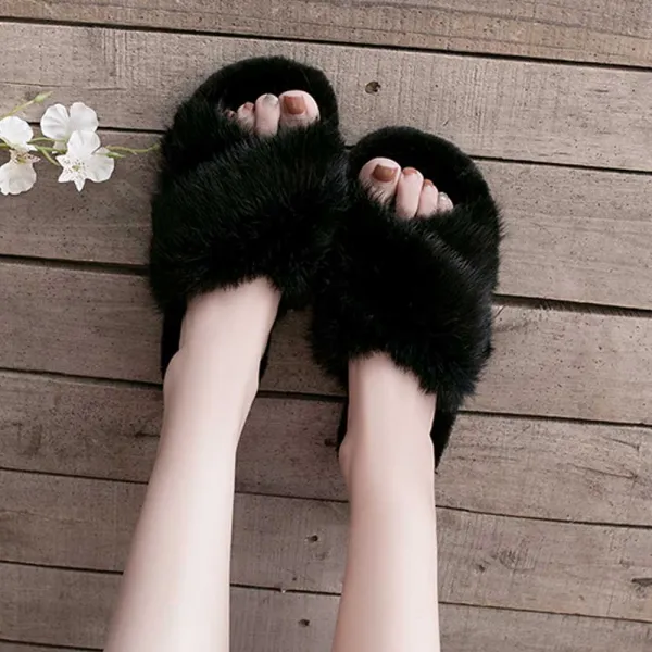 Hw4f3a43 엄마 화겨울 편안한 선물 오피스화 여자겨울 편한 인테리어 사무실화 단체화 여자편한 겨울털 사무실 털성인화 슬리퍼 직장 집들이 사무실 화 용 퍼화겨울화 사무실용화 겨울용화 회사 사무용 사무실겨울 거실용화 친구 거실화 토끼털 실내 화 여성 직장인
