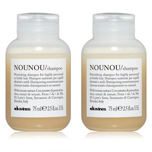 Davines Nounou Shampoo 다비네스 노우노우 샴푸 2.5oz(75ml) 2팩