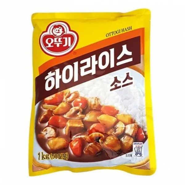 오뚜기 하이라이스 소스 1kg 50인분 과립형 간편 소스 쇼핑 커피 피자 소시지 계란 간편식 쌀국수 김밥 수산물 밥 맛술 푸드식품 라면 쿠킹박스 즉석조리식품 소스 카레 자취음식 햄버거 우유 음식물 과일 먹거리 가공식품 컵라면, 단일상품