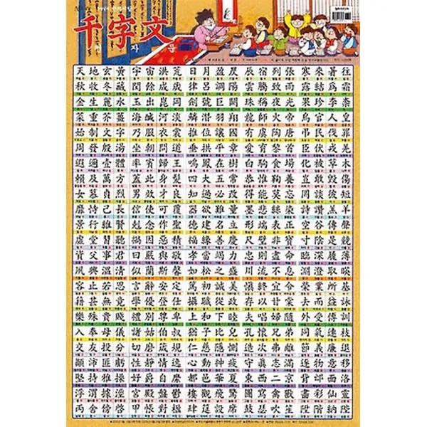 어린이 서당 천자문 (벽그림), 담터미디어(구.아트미디어)