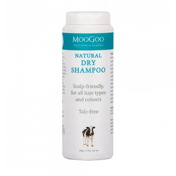 MOOGOO [호주발송]MOOGOO 무구 헤어 샴푸 Natural Dry Shampoo 100g, 1개